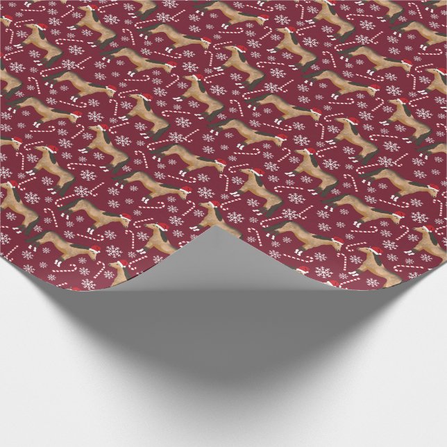 Papier Cadeau Noël à cheval (Coin)
