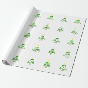 Papier Cadeau Noël Arbre de Noël