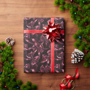 Papier Cadeau Noël aux Rubans Bourguignons