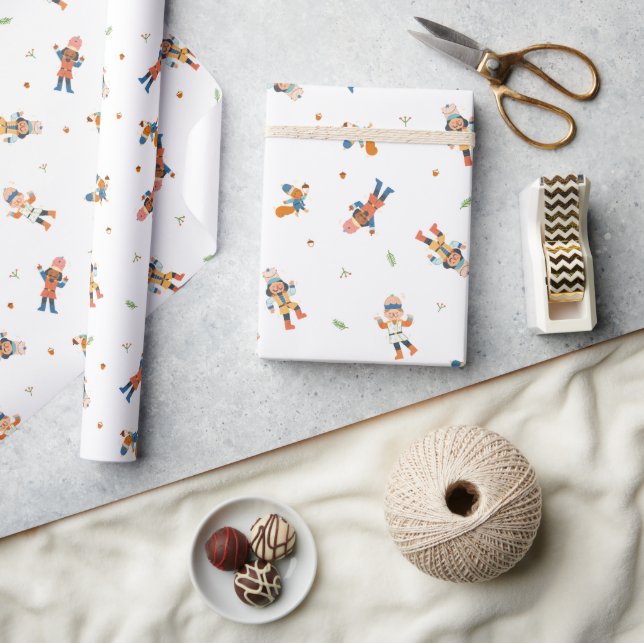 Papier Cadeau Noël Casse-Noisette  (Artisanat)