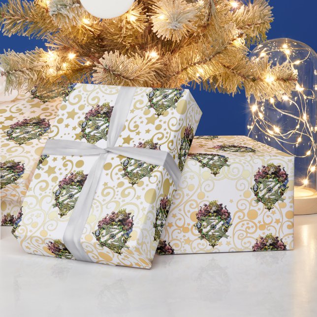 Papier Cadeau Noël Classique du Magicien d'Oz (Vacances)