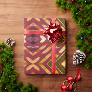 Papier Cadeau Noël coloré du Sud-Ouest