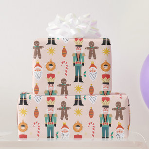 Papier Cadeau Noel couleur biscuit Noël Noël