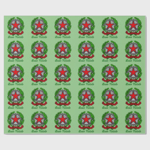 Papier Cadeau Noël de Buon Natale Italie