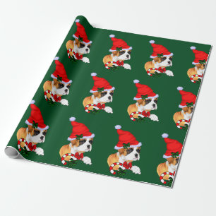 Papier Cadeau Noël de chien de boxeur