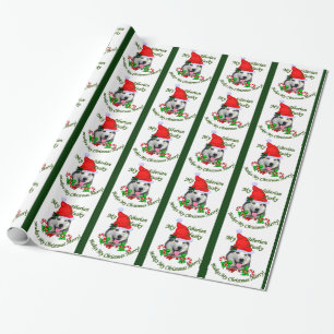 Papier Cadeau Noël de costaud sibérien