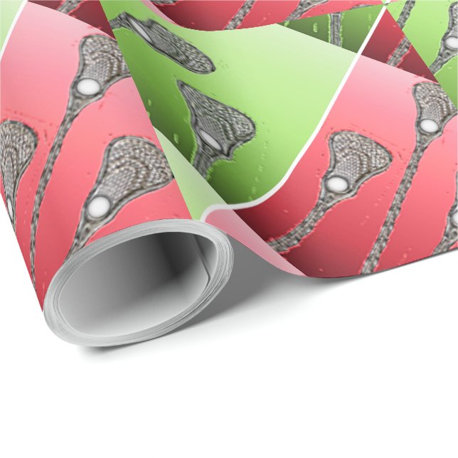 Papier Cadeau Noël de crosse (Coin rond)