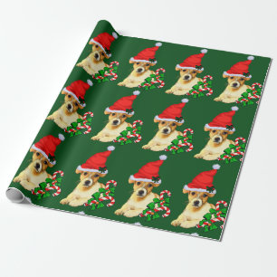 Papier Cadeau Noël de Jack Russell Terrier