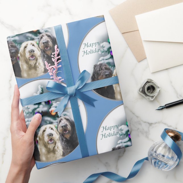 Papier Cadeau Noël de Labradoodle (Cadeaux)