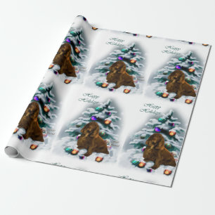 Papier Cadeau Noël de l'Espagnol de campagne