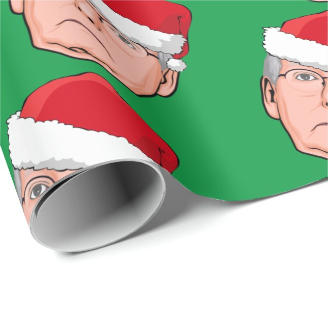 PAPIER CADEAU NOËL DE MITCH MCCONNELL (Coin rond)