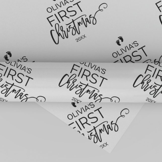 Papier Cadeau Noël de Noël du bébé (Créateur téléchargé)