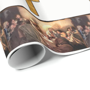 Papier Cadeau Noël de papier d'enveloppement