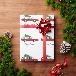 Papier Cadeau Noël du chat