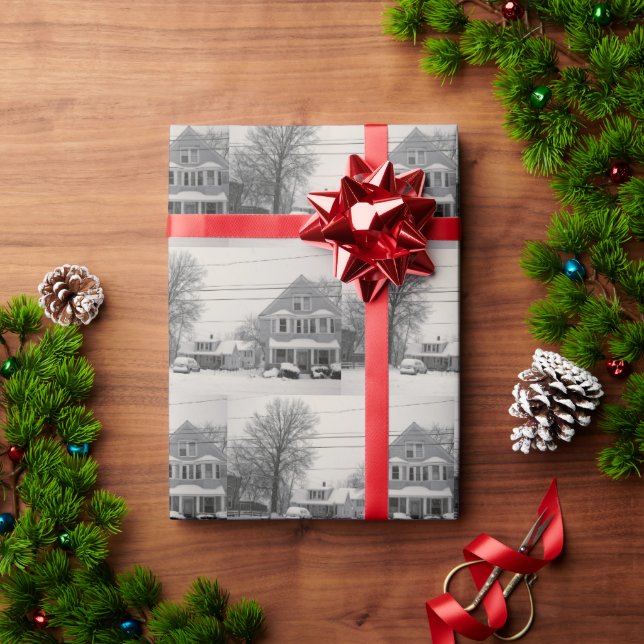 PAPIER CADEAU NOËL EN OHIO U.S.A. (Cadeau de vacances)