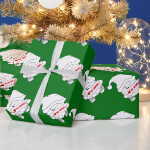 Papier Cadeau Noël Gnome