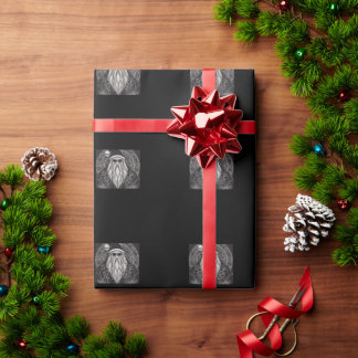 Papier Cadeau Noël gothique