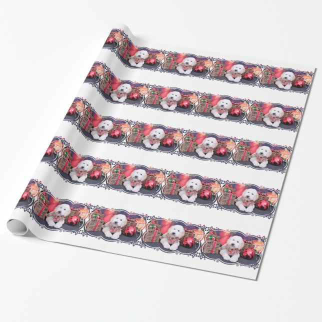 Papier Cadeau Noël - griffonnage - Tripp (Déroulé)