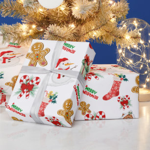 Papier Cadeau Noël Motif sans ambages