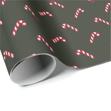 Noël pin foncé vert sucre de canne mignon