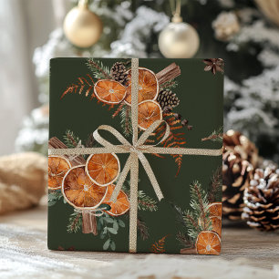 Papier Cadeau Noël rustique Woodland