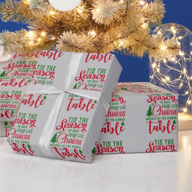 Papier Cadeau Noël saison de design de choix (Vacances)