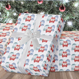 Papier Cadeau Noël T-shirt festif laid