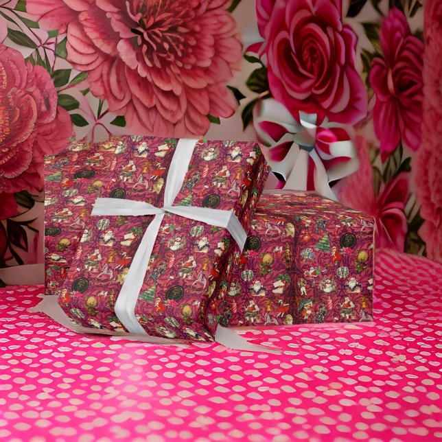 Papier Cadeau Noël Vintage Vacances Super (Créateur téléchargé)