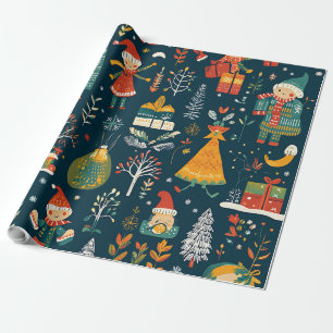Papier Cadeau Noël Whimsland Winter Wonderland