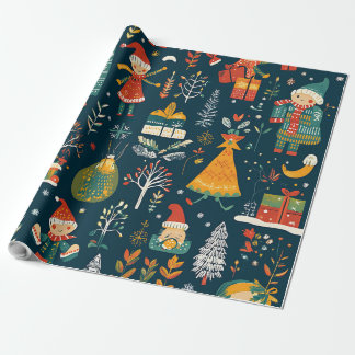 Papier Cadeau Noël Whimsland Winter Wonderland