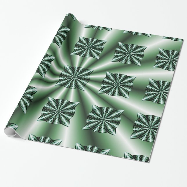 Papier Cadeau Noeud métallique Celtique customisé (Déroulé)