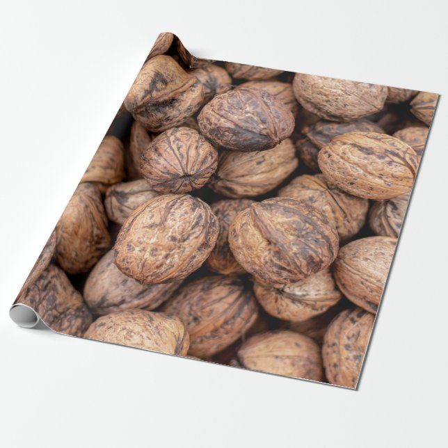 Papier Cadeau noix de cajou Brown (Déroulé)
