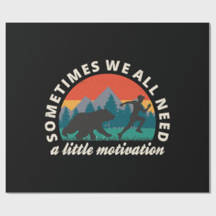 Papier Cadeau  Nous avons tous besoin d'un peu de motivation amu