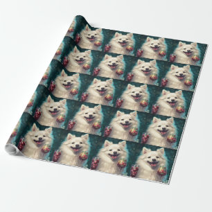 Papier Cadeau Nouvel An Esquimau Américain