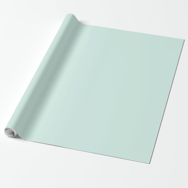 Papier Cadeau Nuage de Menthe (Déroulé)