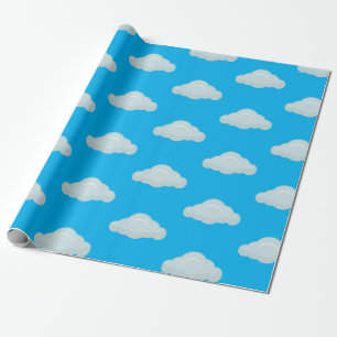 Papier Cadeau Nuages.