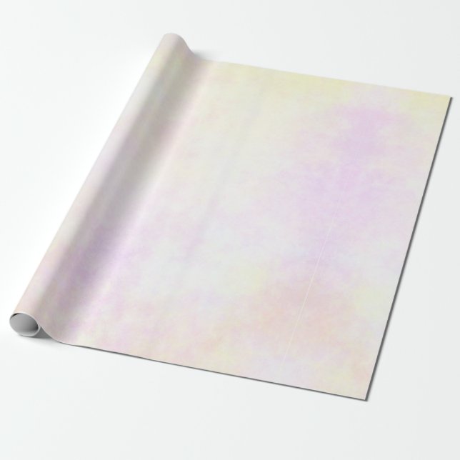 Papier Cadeau Nuageux en pastel (Déroulé)