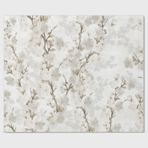 Papier Cadeau Nuances de danseur de nuage de fleurs de cerisier