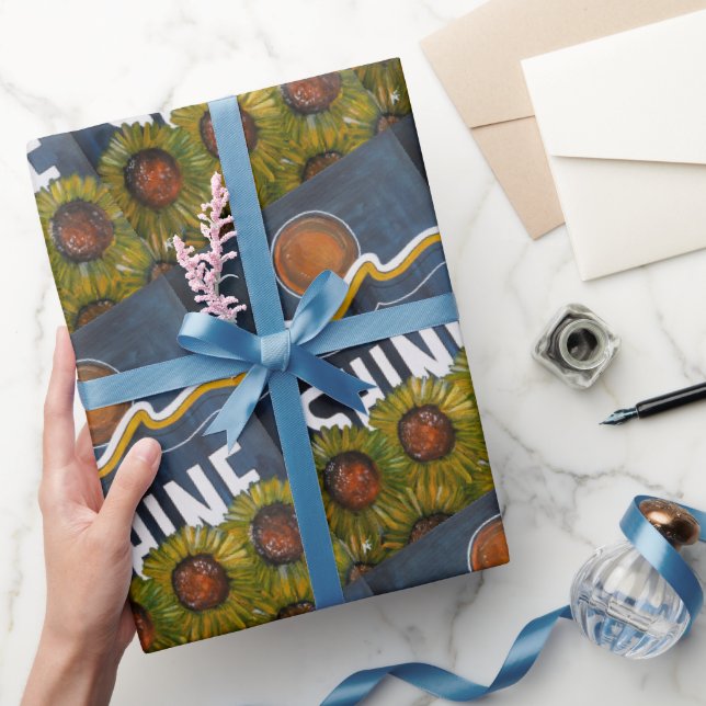 Papier Cadeau Nuits d'été Peinture d'Alfred Fox (Cadeaux)