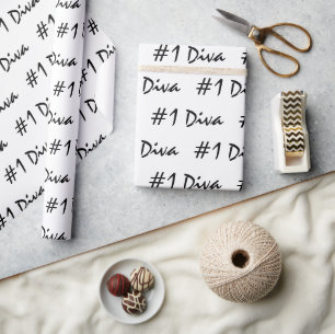 Papier Cadeau Numéro 1 Diva