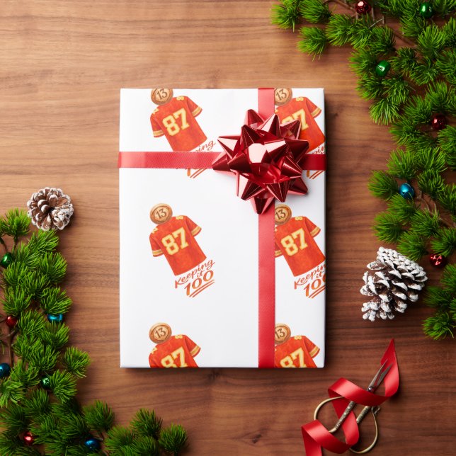 Papier Cadeau Numerology It Adds Up: Keeping It 100 (Cadeau de vacances)