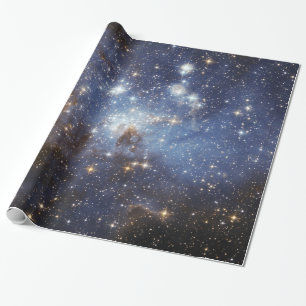 Papier Cadeau nurserie stellaire LH 95 photographie spatiale