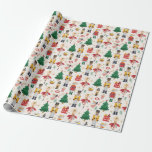 Papier Cadeau Nutcracker Ballet Motif de vacances<br><div class="desc">Célébrez la magie de la saison des Fêtes avec ce motif "Nutcracker Ballet". Doté du Casse-Noisette, du Roi de la Souris, de ballerines, d'arbres de Noël et d'ornements festifs, ce design charmant donne vie au conte de vacances classique. Parfait pour le papier d'emballage, les T-shirts et la décoration de vacances,...</div>