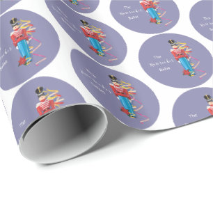Papier Cadeau Nutcracker Danse Ballet Performance Félicitations