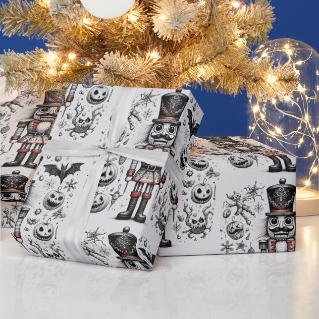 Papier Cadeau Nutcracker déplaisant (Vacances)