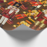 Papier Cadeau Nutcracker Frenzy Christmas Wrapper Paper<br><div class="desc">Papier d'enveloppement de Noël</div>