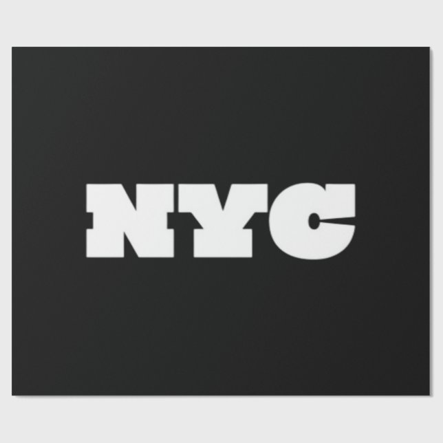 Papier Cadeau NYC Classic  (Plat)