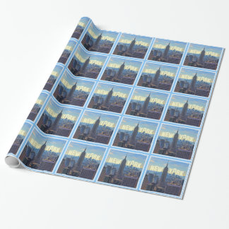 Papier Cadeau NYC Skyline ESB, World Trade 2C