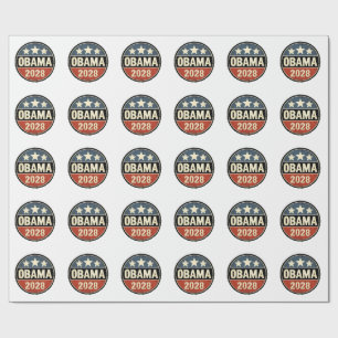 Papier Cadeau Obama 2028 Politique électorale américaine