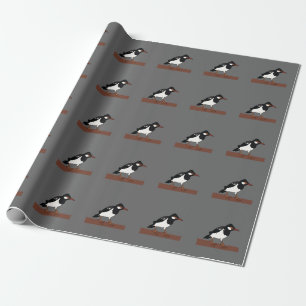 Papier Cadeau Observateur d'oiseaux Martin tristram